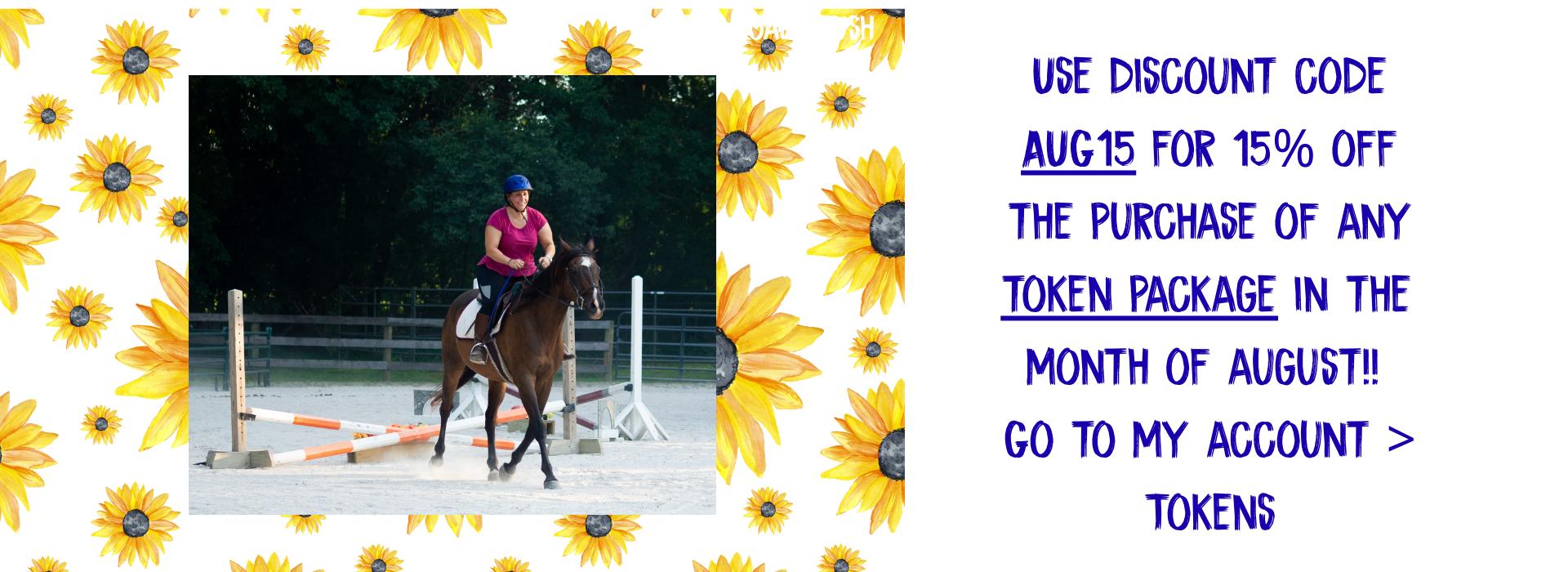 Tokens purchased in August can be used to get on the schedule TODAY for any date after Sept 15